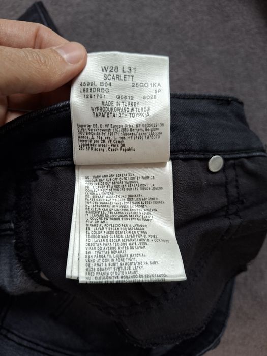 Spodnie damskie jeansowe Lee 28/31