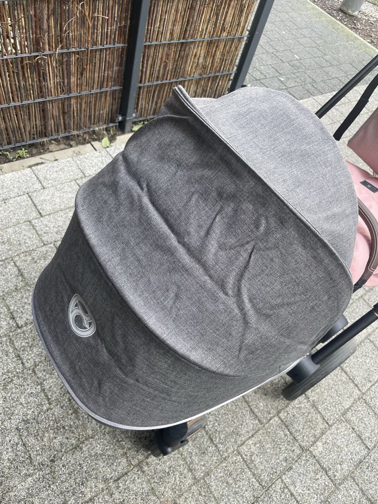 CYBEX Priam 4.0 - tapicerka do wózka spacerowego | Manhattan Grey PLUS