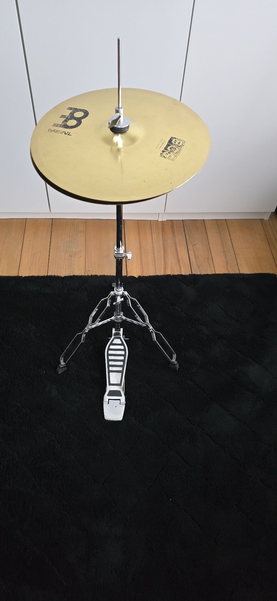 Talerze do perkusji ride, crash oraz hihat