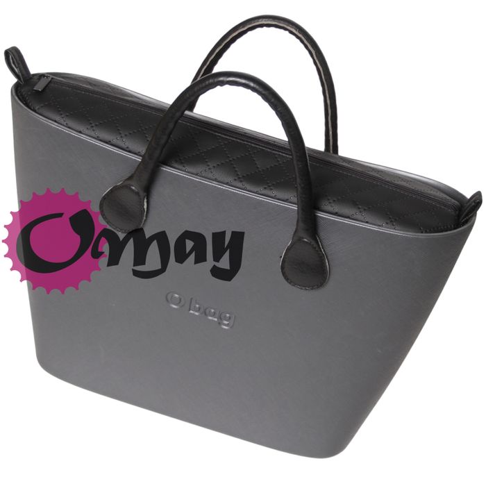 Efektowny organizer do OBAG URBAN czarna eko skóra PIK wkład VIP OMAY