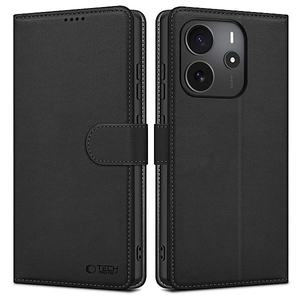 Tech-Protect Wallet Xiaomi Redmi Note 14/4G / Lte Matte Black