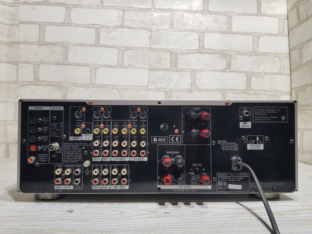 5.1 AV Стерео ресивер/підсилювач Sony STR-DB 780 б/у з Німеччини