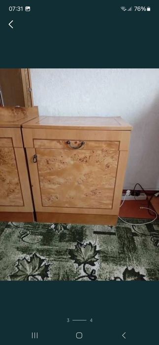 Трельяж 1500грн, 2 тумбочки по 450грн кожна