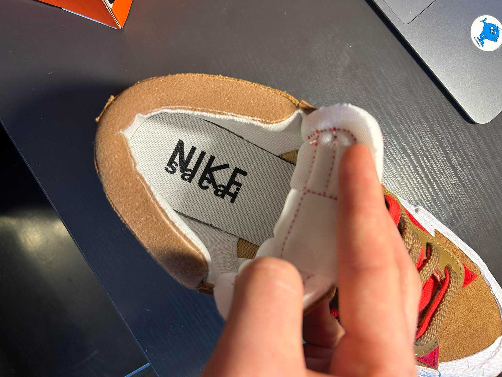 Оригінал Nike Sacai Blazer 43- 9.5 Найк сакай ТН, Данки, Форси