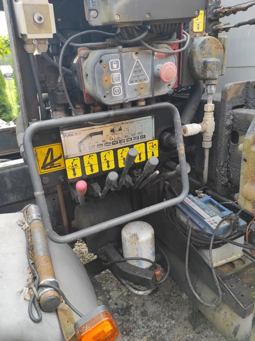 Man 18 262 HDS hiab 105 sterowanie radiowe pilot zamiana