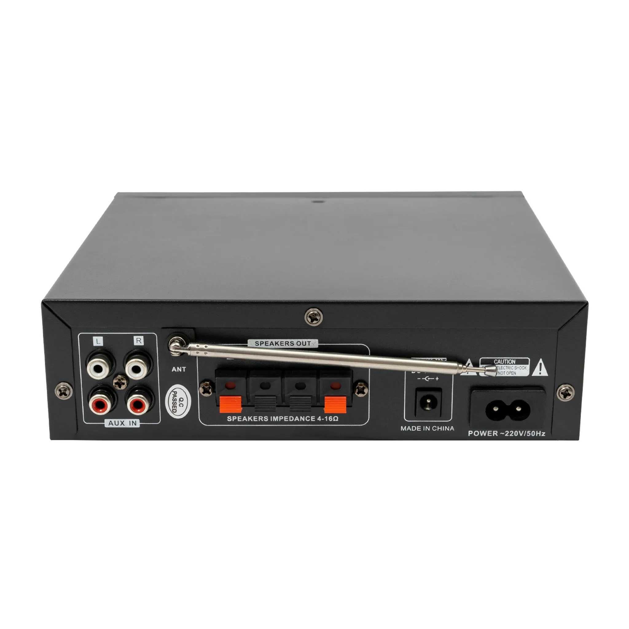 Wzmacniacz stereo Bluetooth Cyfrowy  BT - 309 A-B  LCD z pilotem