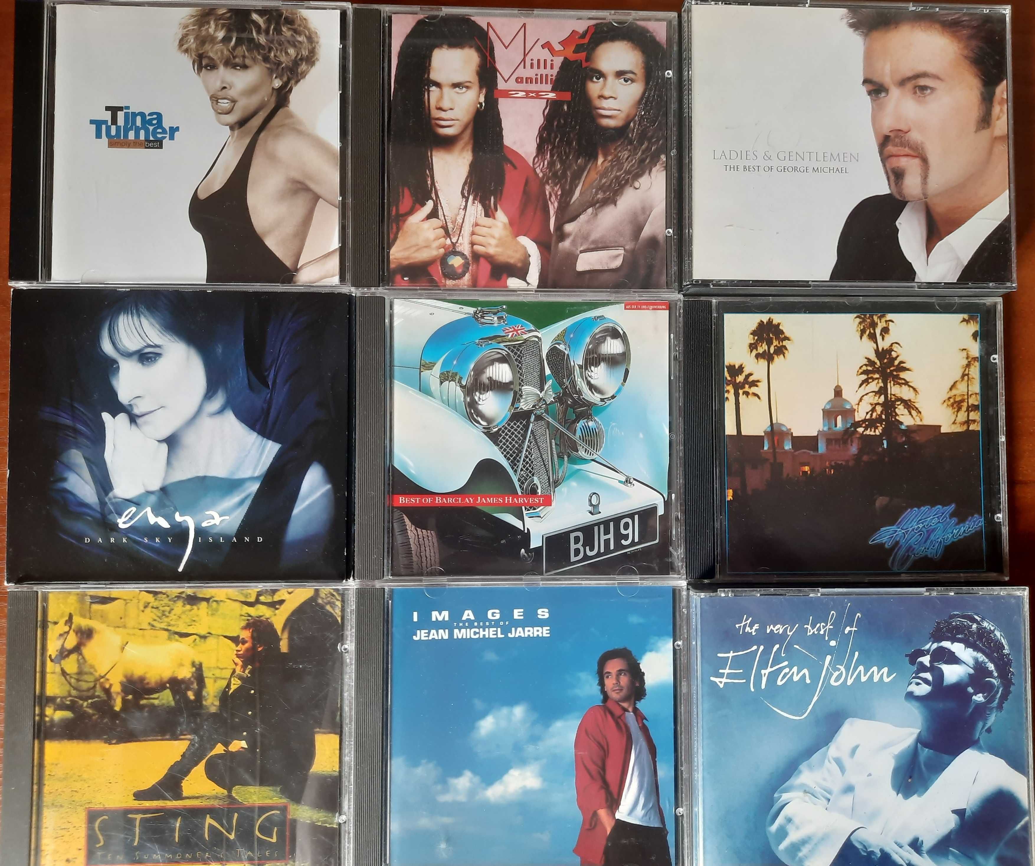 CD (Audio) Milli Vanilli John Sting Jarre Enya Boney M Fox Sandra