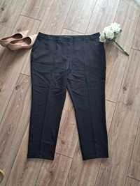 Czarne eleganckie spodnie 48
