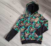 Bluza z kapturem Minecraft rozm 134 wyprzedaż