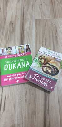 Metoda Doktora Dukana Nie potrafię schudnąć  Pierre Dukan 2 ksiazki