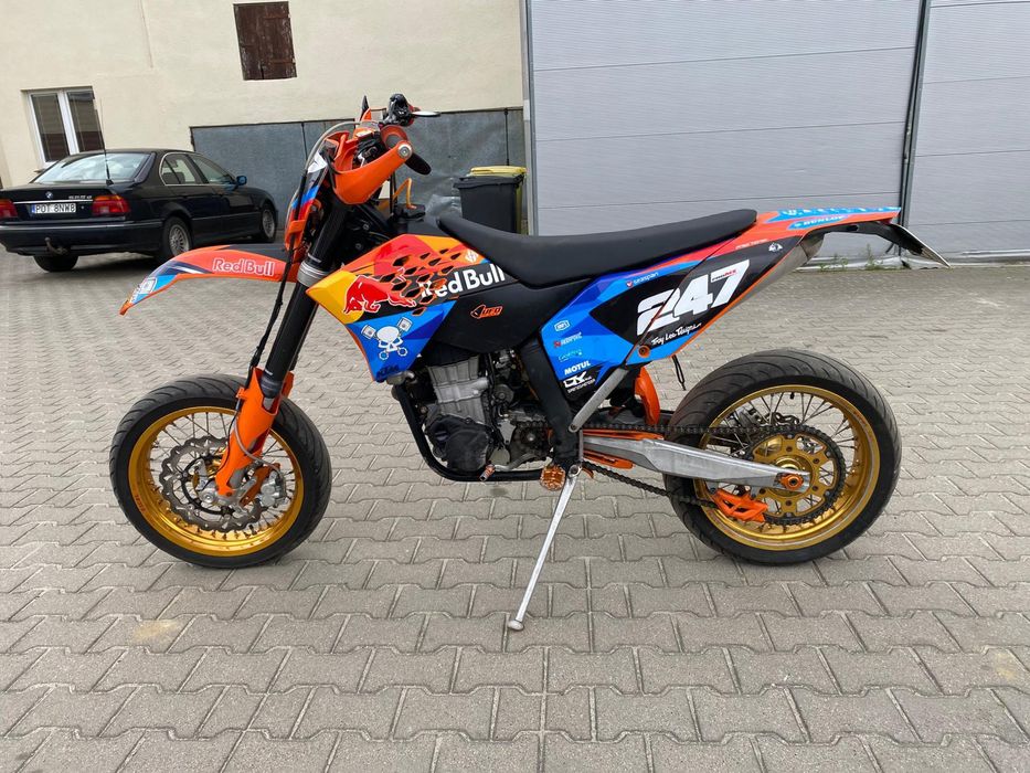 Ktm exc 450  2008 enduro supermoto