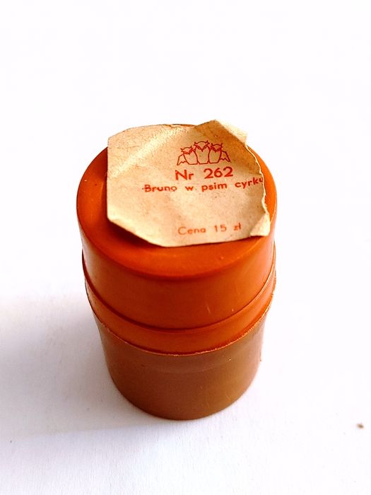 Bajka na rzutnik BRUNO W PSIM CYRKU bajki retro klisze prl na kliszach