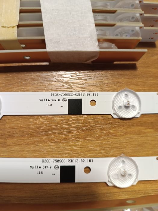 Listwy podświetlenia LED TV Samsung