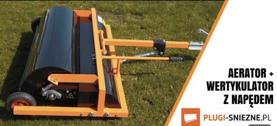 Aerator + Wertykulator Napędzany Do Kosiarki Traktorka  Solidny Polski
