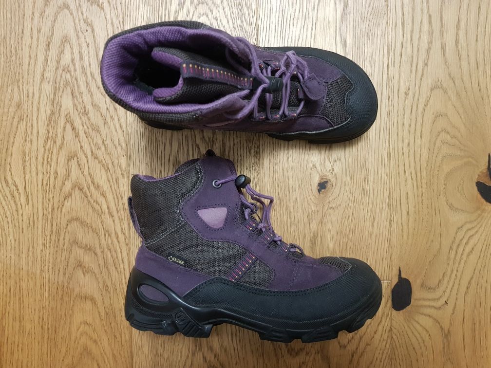 ECCO Speedlace Buty zimowe 32 wkł. 21 cm Śniegowce Gore-Tex Skóra
