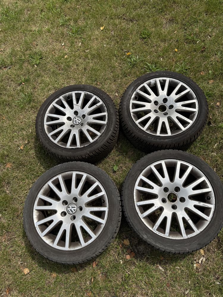 Opony/ Koła ZIMOWE 225/45/R17 Nokian/ Dunlop