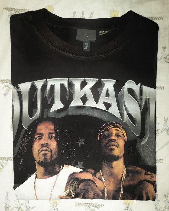 T-shirt outkast estilo streetwear