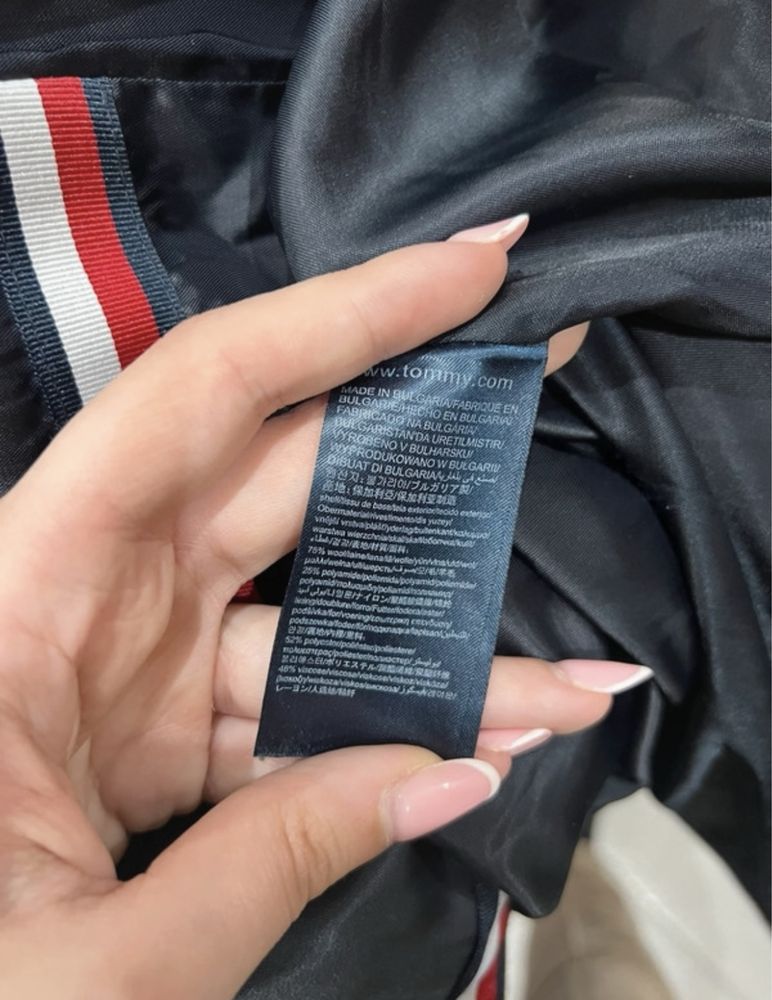 Kurtka płaszczyk wełniany damski Tommy Hilfiger