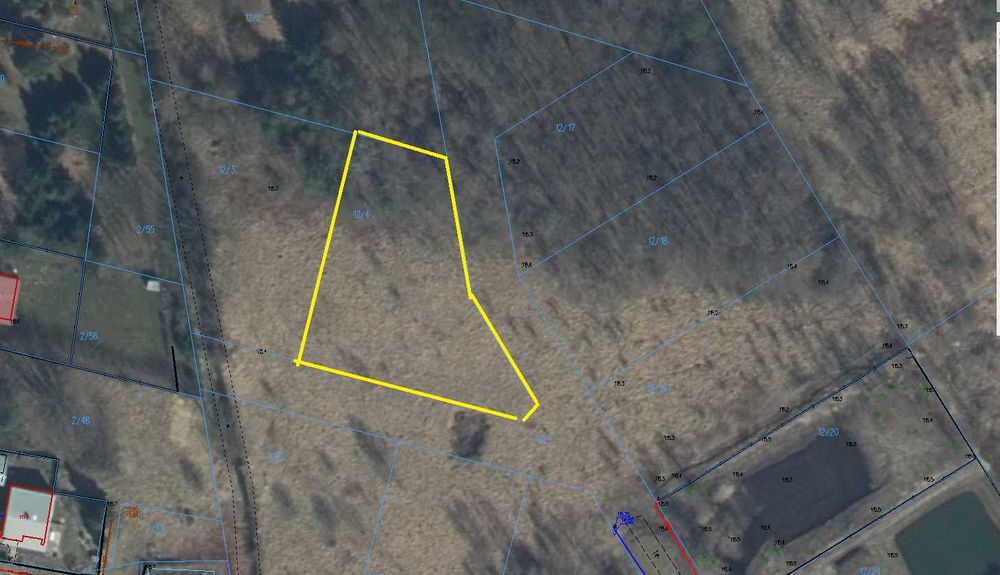 Działka budowlana Kolonia Brzeźce Gajowa 1400 m2