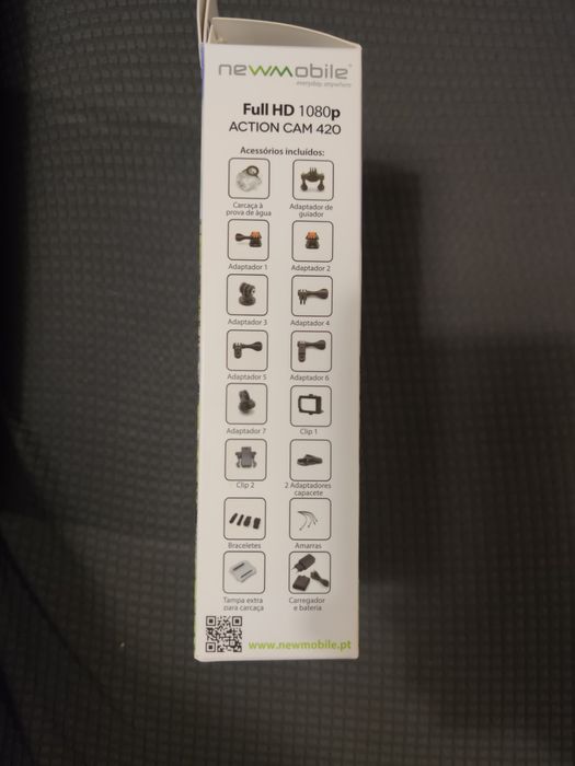 Câmera de Filmar Action Cam Full HD 1080p