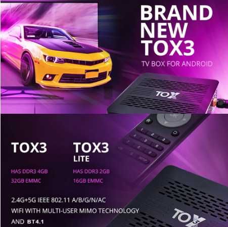 Ugoos Tox3 4/32Gb rev. 2 Медиаплеер.