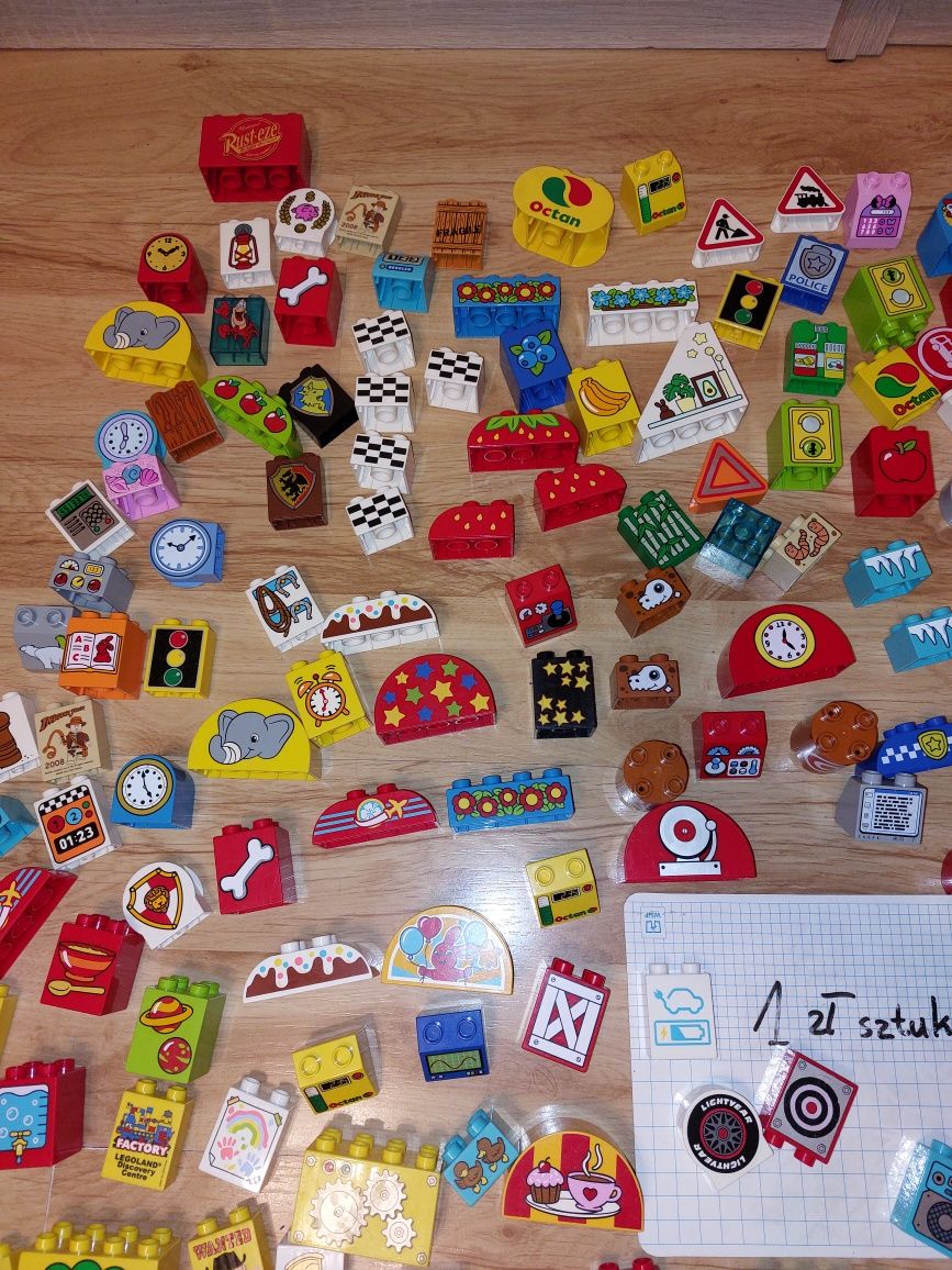 Lego duplo klocki obrazkowa