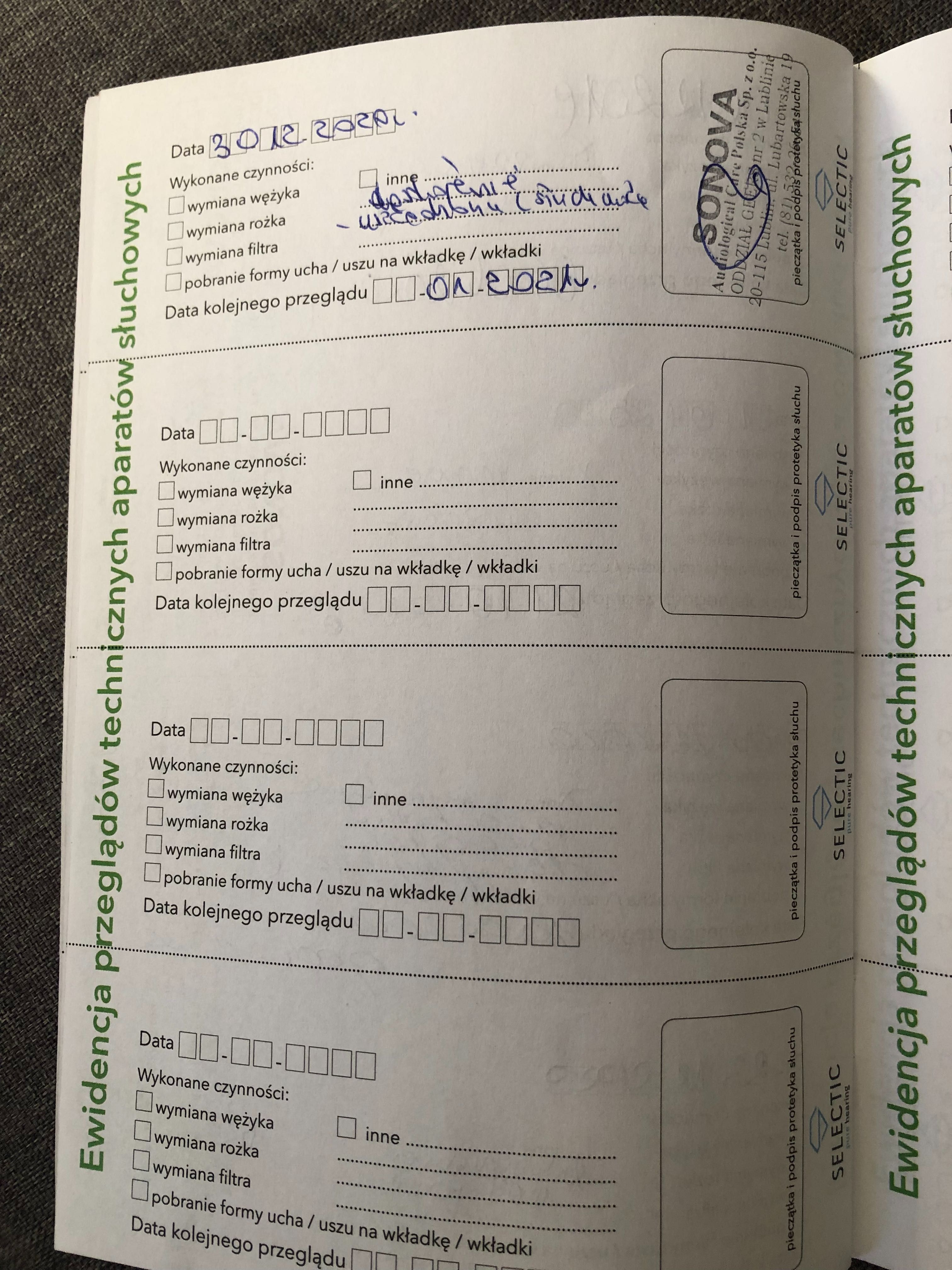 Aparaty słuchowe Selectic Luna R5 (KOMPLET) + DRY BOX + ładowarka