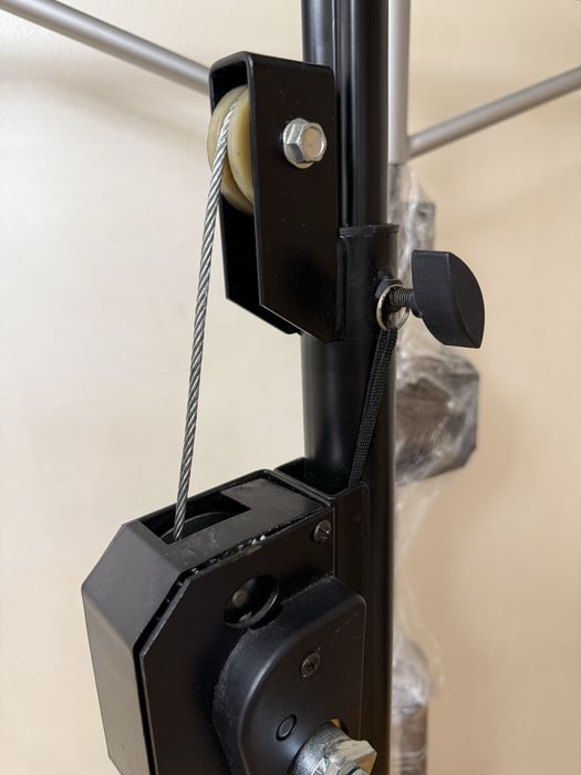 Стійка штатив для освітлення з підйомним механізмом (з лебідкою)