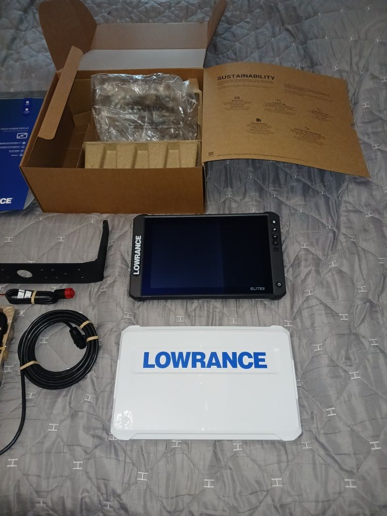 НОВИНКA!!! Эхолот Lowrance ELITE FS 12 Active Imaging 3-in-1