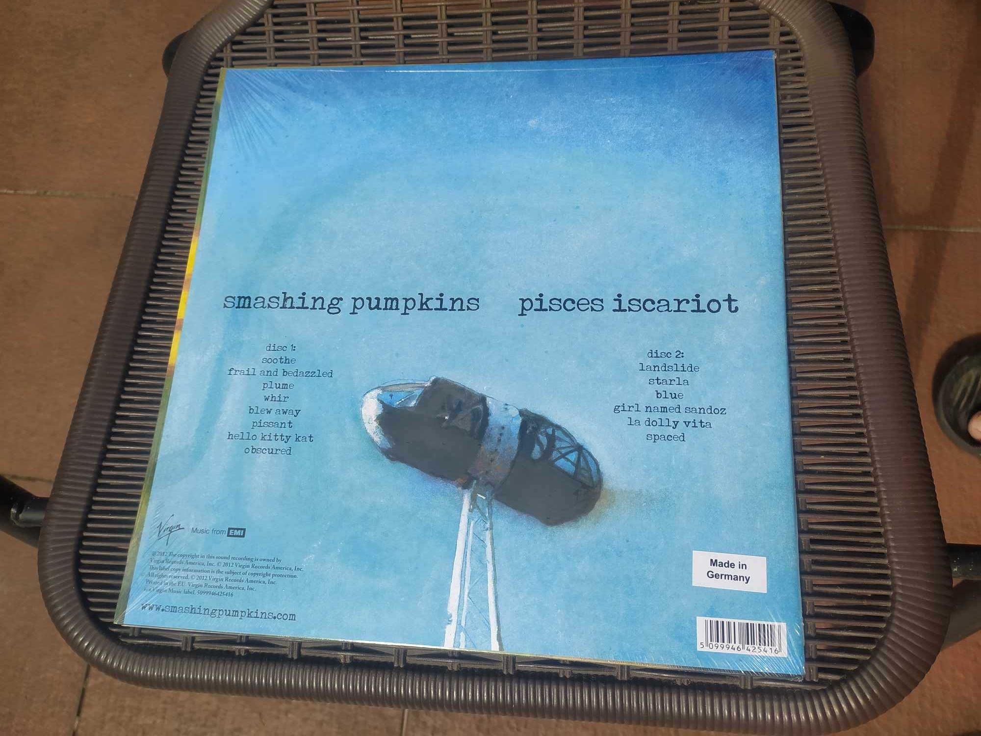 2lp, "Pisces Iscariot" Smashing Pumpkins Winyl, nowy, folia