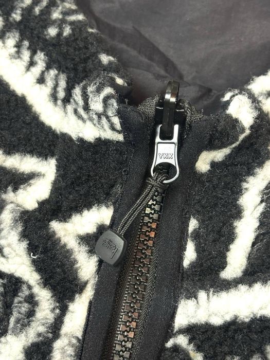 Двусторонняя флисовая куртка Stussy из шерпы Dragon