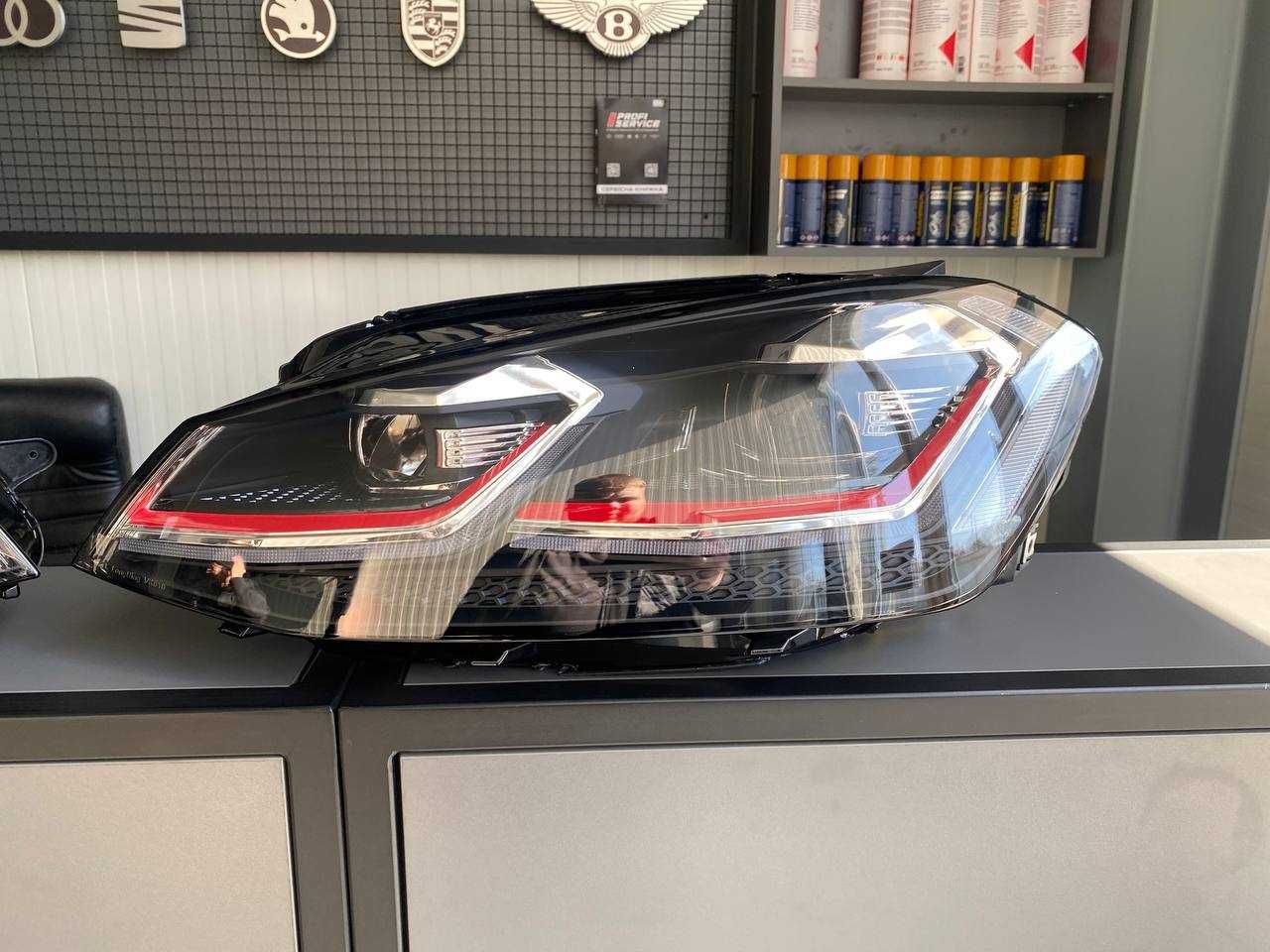 Фари Фара VW GOLF MK7 Гольф GTI ГТІ 2014-2016 Оптика LED Європа USA