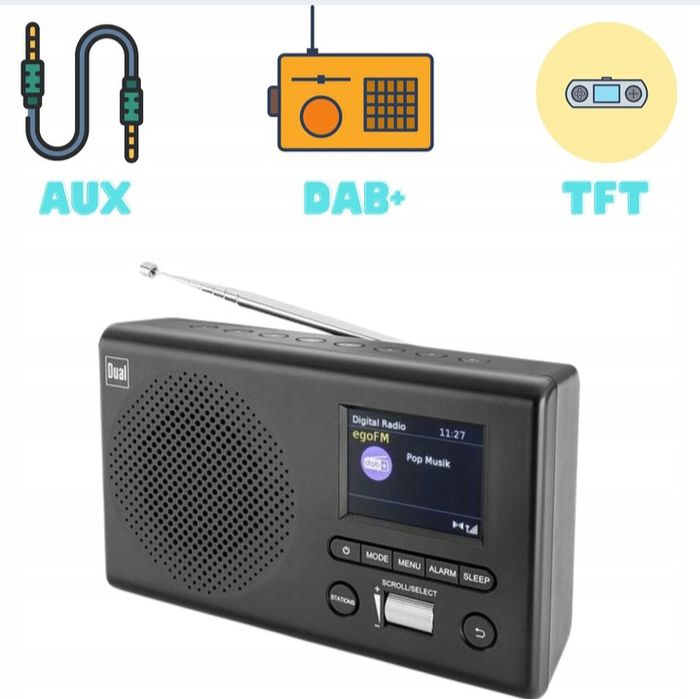 Przenośne radio DAB+/FM Dual MCR4