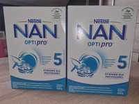 Mleko NAN 5 . 650 g x 2 opakow