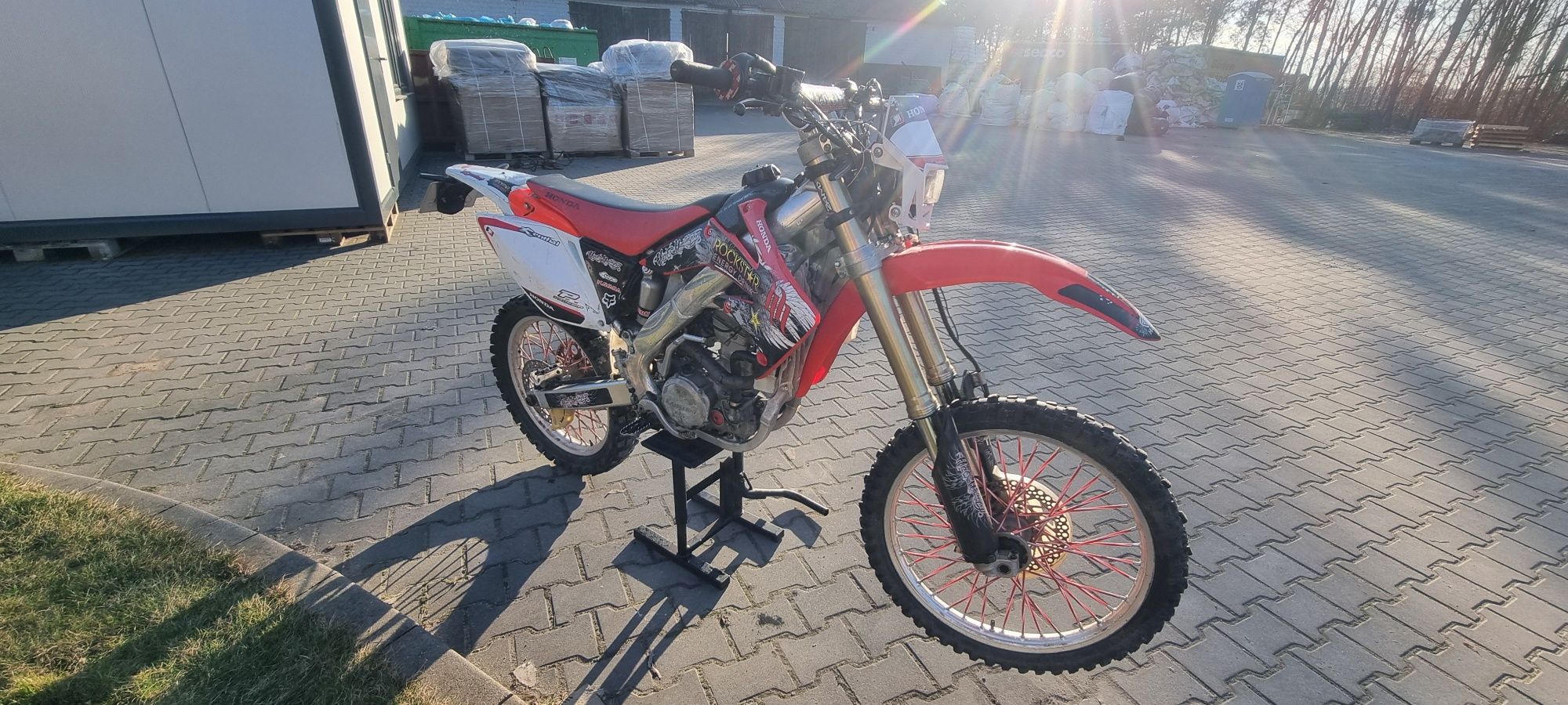 Honda CRF 250 zarejestrowana