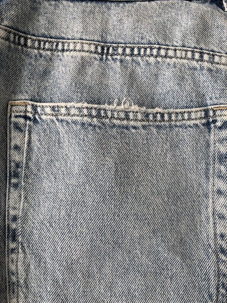 Spodnie damskie jeansowe H&M XL/42 typ Lose Straight high waist &DENIM