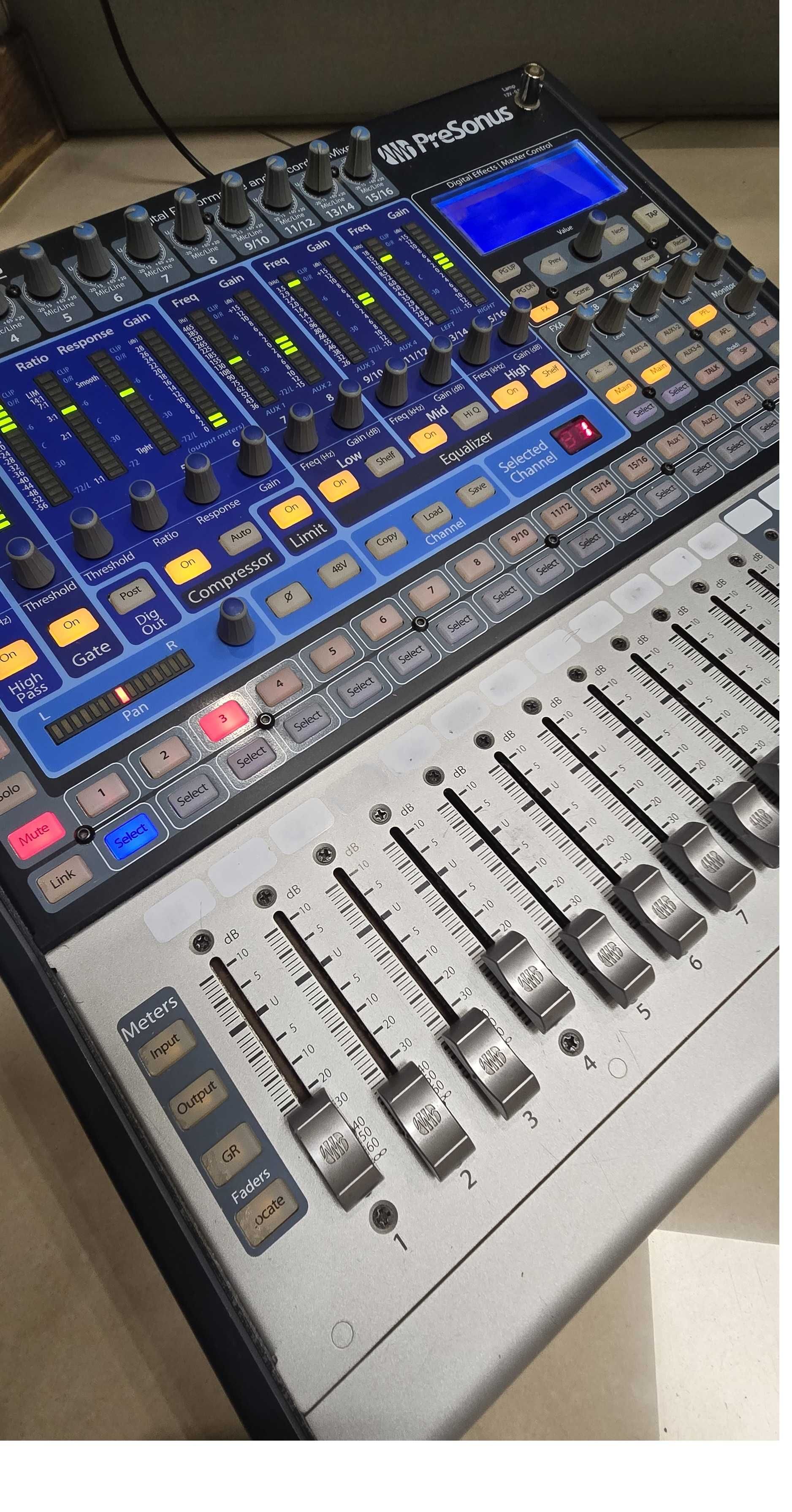 PreSonus StudioLive 16.0.2 cyfrowy mikser_używany_stan BDB