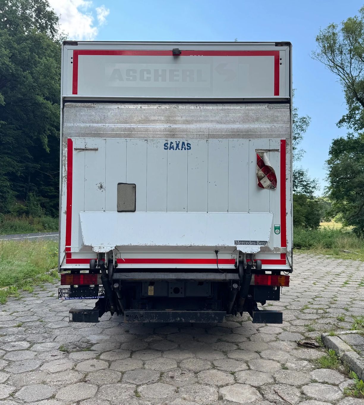 Mercedes-Benz Atego 1224/euro 5/  sprowadzony/webasto/ładowność 6000 kg/tylko 370 tys km