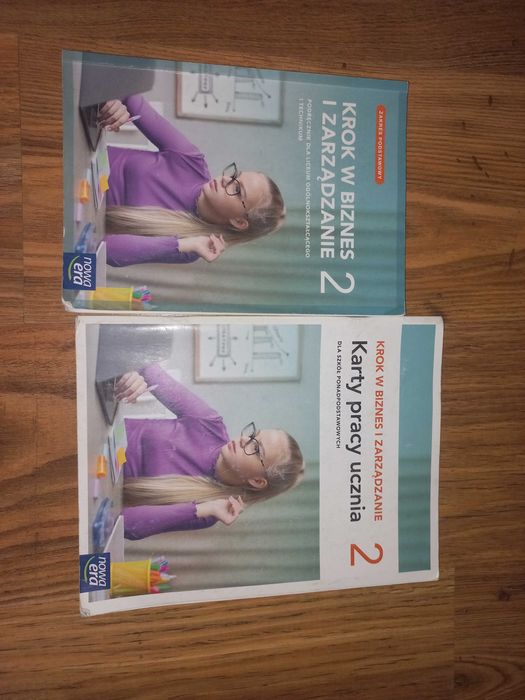 Podręcznik+ćwiczenie krok w biznes i zarządzanie 2