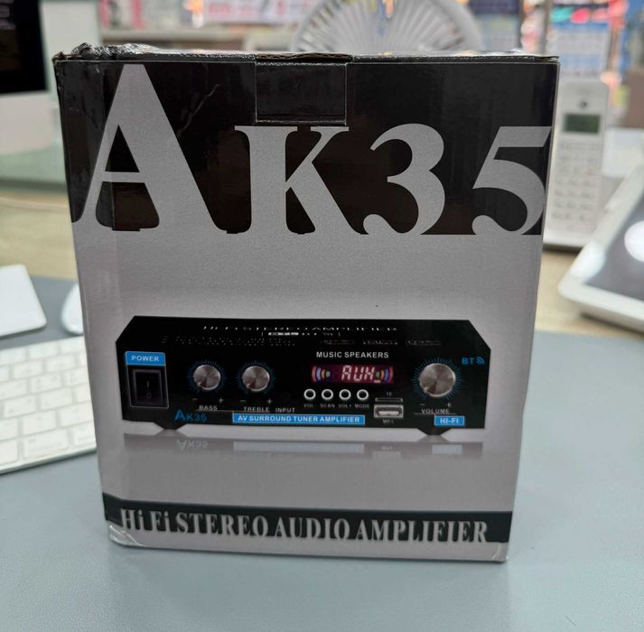 HiFi Усилитель звука 2.0 канала с Bluetooth - підсилювач Woopker AK55