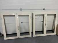 Janelas em aluminio creme