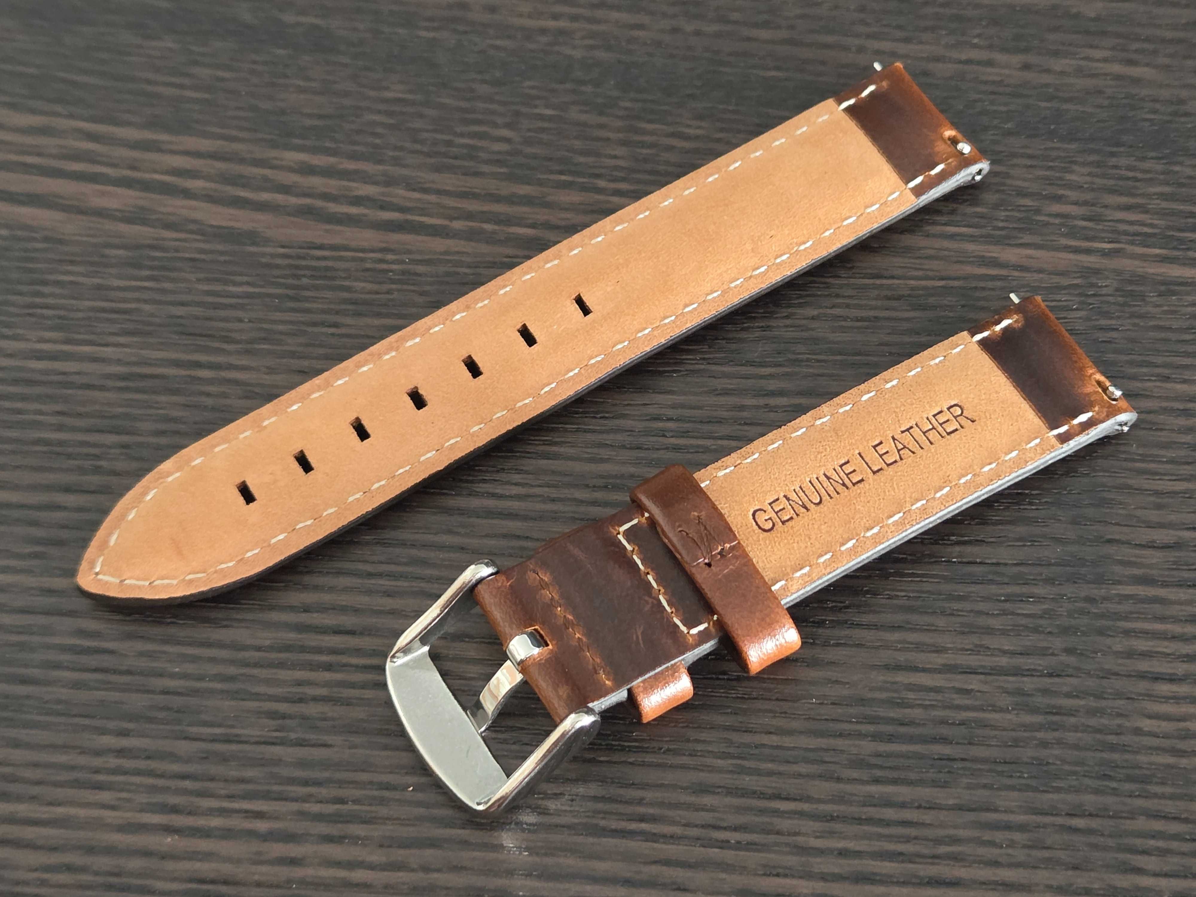 Bracelete em pele 18 mm