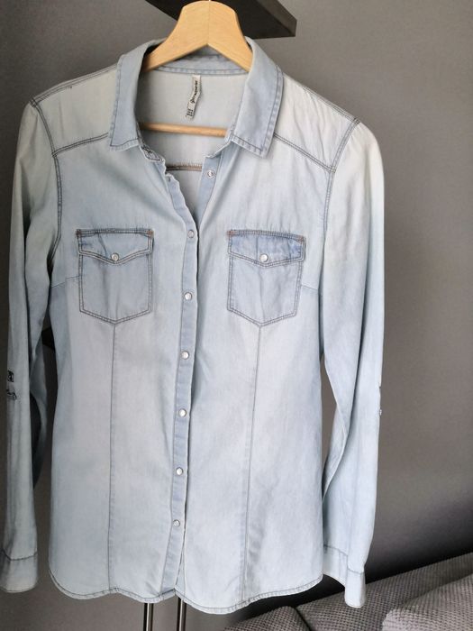 Koszula dżinsowa Stradivarius 38