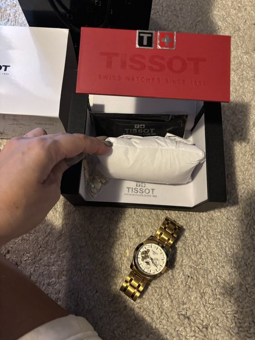 Zegarek Tissot złoty