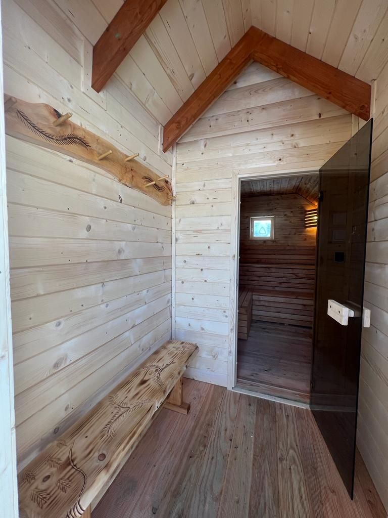 Sauna   fińska ocieplana  pół bal 19cm    producent