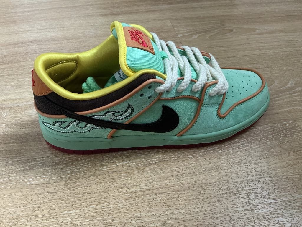 Nike SB Dunk Low Rodeo Tourmaline Dunki Sneakers Buty Nike Skateboard