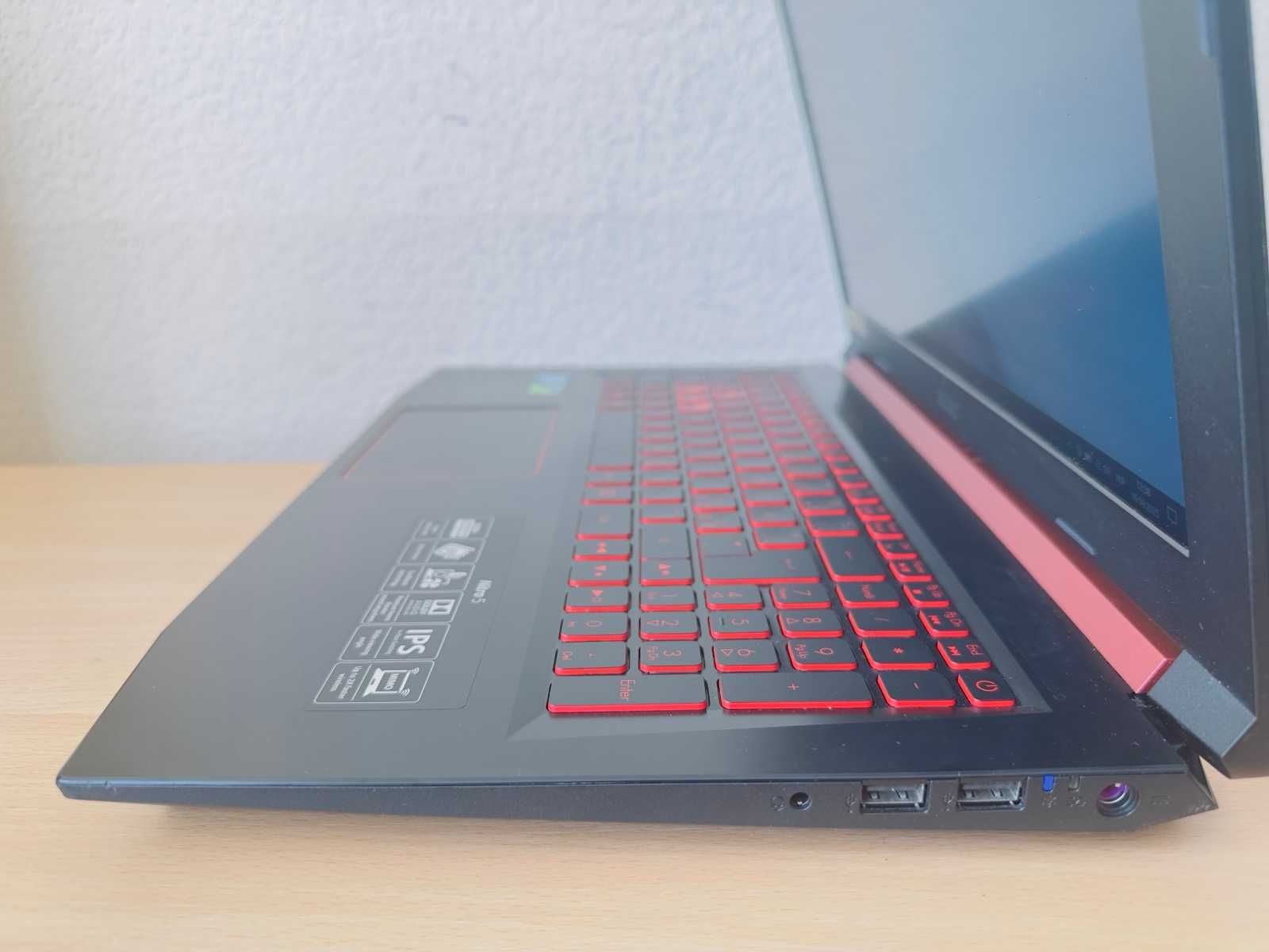 АКЦІЯ! Game Acer Nitro 5 15.6"FHD/IPS i5-7300HQ/8GB/256SSD/GTX1050 2Gb