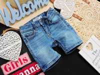 Cubus - denimowe szorty jeans r 92