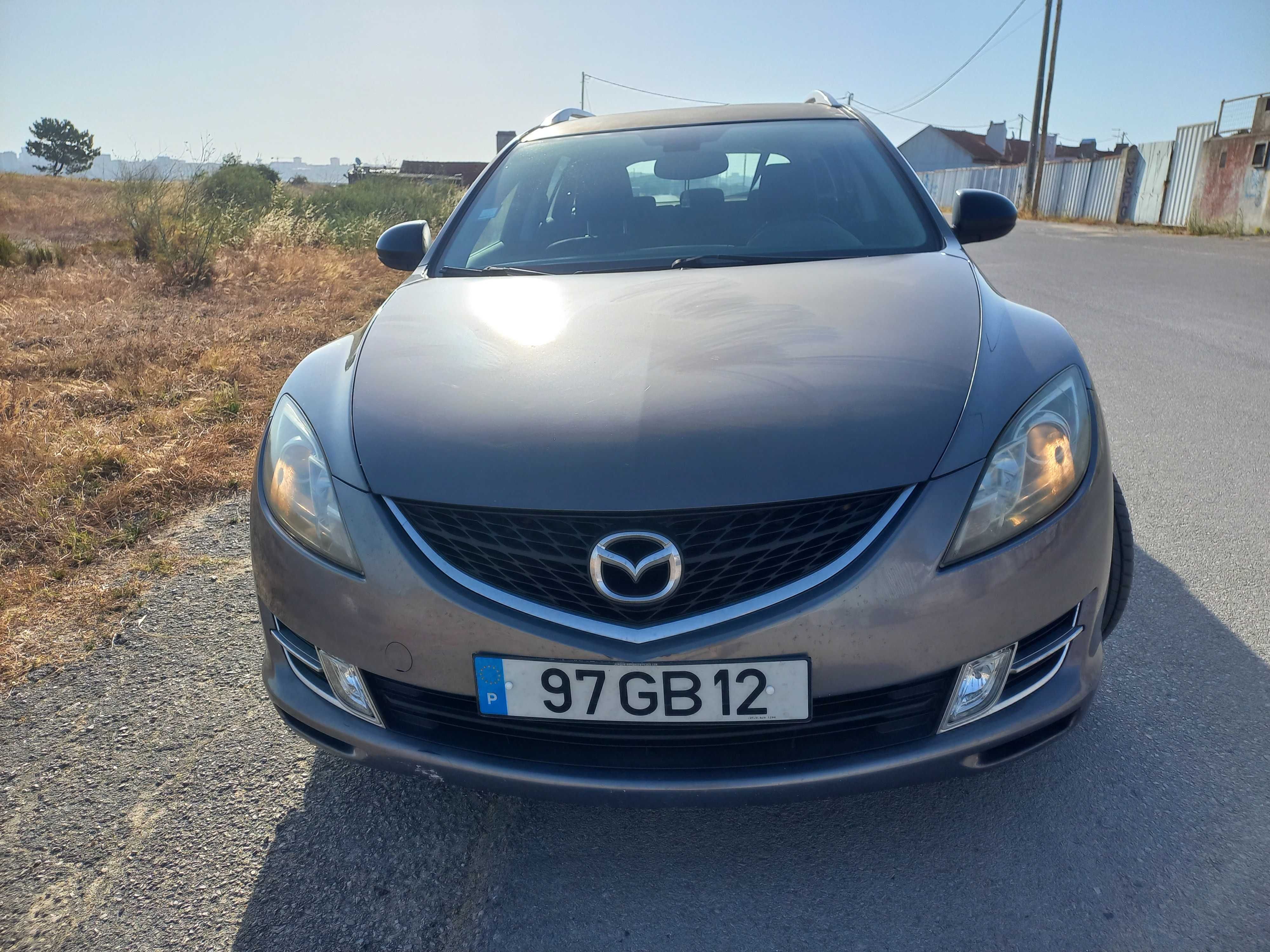 Mazda 6 GH 2.0 MZR-CD Diesel 140cv. Inspeção julho 2026. Mto económica