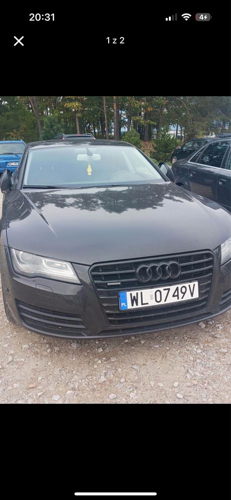 Audi A7 od osoby prywatnej